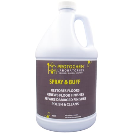 Concentrated Spray And Buff, 1 Gal., PK4